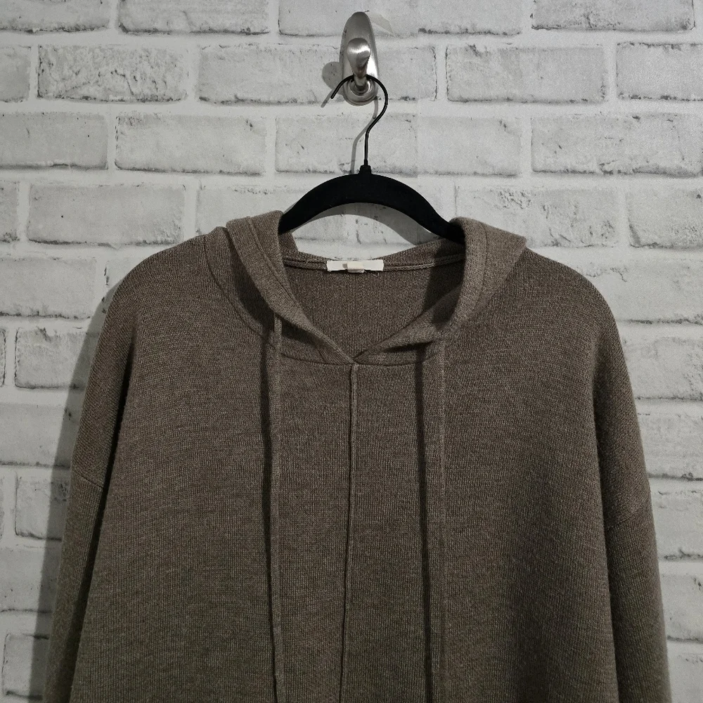 Nap Heverly Wool Hoodie Dark Oatmeal‎ size S